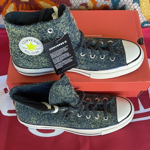 Converse 172146C
CHUCK TAYLOR ALL STAR 70 HI
SEAWEED/EGRET/BLACK WMNS sneakers - Picture 5 of 16